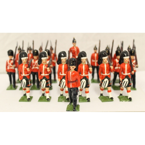 140 - Britains. Regiments of All Nations The Royal Fusiliers Royal Sussex Regt. and Seaforth Highlanders N... 