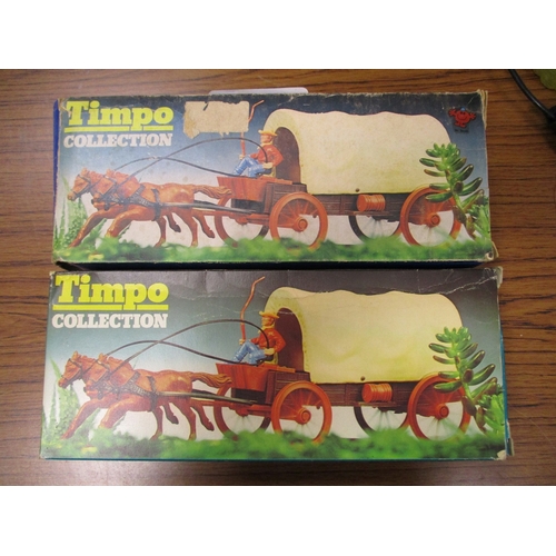 151 - Timpo. Range with Action Models No 89 (2), Wild West No 271 (2) generally good to excellent in good ... 