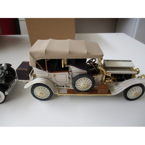 152 - Collection of 1/24 scale including CMC Audi 920, Franklin Mint 1911 Rolls Royce, 1930, 1935 and 1940... 