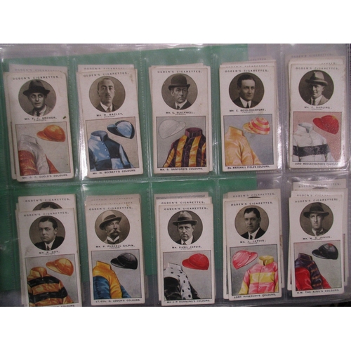 1A - Collection in multiple albums with complete sets including C.W.S. Boy Scout Badges, Gallaher Birds N... 