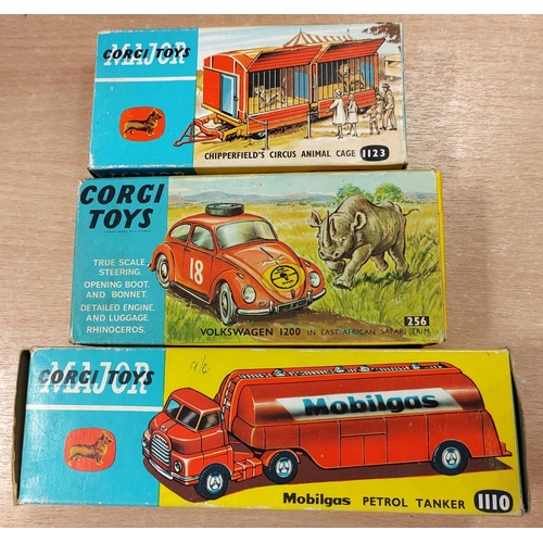 208 - Corgi. Range generally very good in good/good plus boxes with No.256 Volkswagen 1200 in East African... 