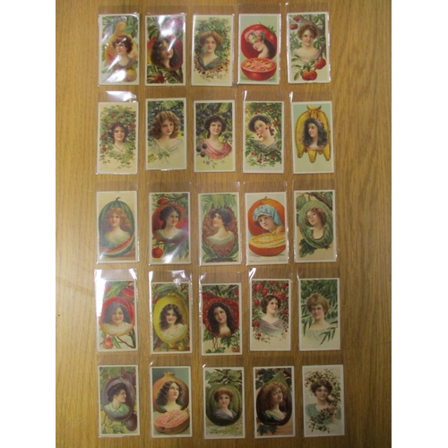 36 - British American Tobacco. Collection of loose Beauties with Flower Girls (20), Fruit Girls (set), La... 