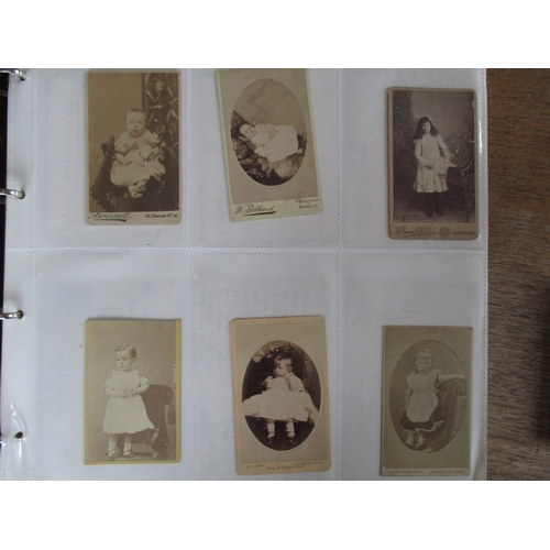 83 - Children. Coln. in large modern album of mainly artist drawn children. Artists noted incl. Blanche J... 