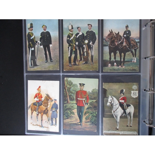 91 - Military art coln. in large modern album. Artists Edgar Holloway (set of 6), Harry Payne incl.' Mili... 