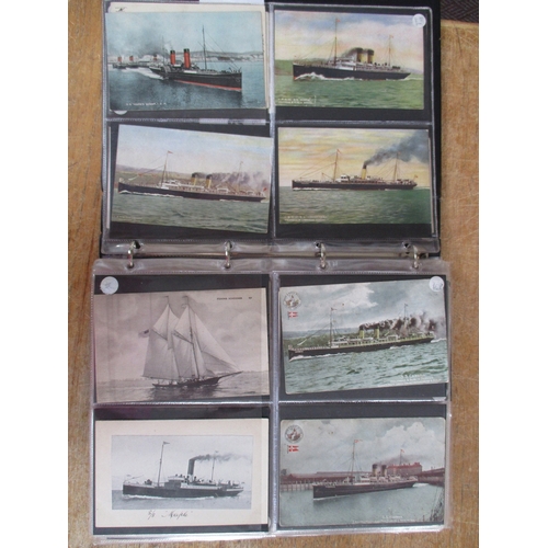 99 - Shipping. Coln. in modern albums of mainly steam shipping coastal and overseas. RP and ptd. incl. ra... 