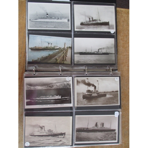 99 - Shipping. Coln. in modern albums of mainly steam shipping coastal and overseas. RP and ptd. incl. ra... 