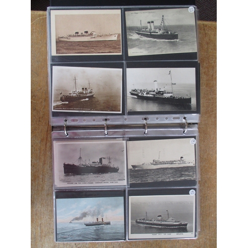 99 - Shipping. Coln. in modern albums of mainly steam shipping coastal and overseas. RP and ptd. incl. ra... 