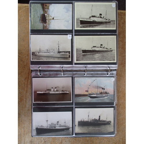 99 - Shipping. Coln. in modern albums of mainly steam shipping coastal and overseas. RP and ptd. incl. ra... 