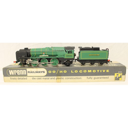 500 - Wrenn. Range of OO gauge locomotives with LMS Freight Class 2-8-0 8233 black No W2225A, Duchess Clas... 