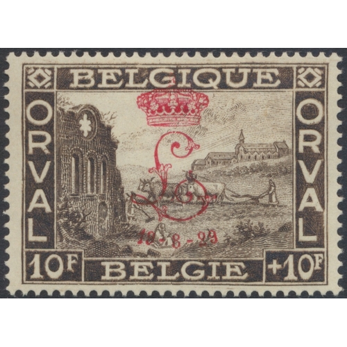 121 - Belgium. Early to middle-period M/U coln in 1 Schaubek album, incl 1849 vals to 20c U, with shades, ... 