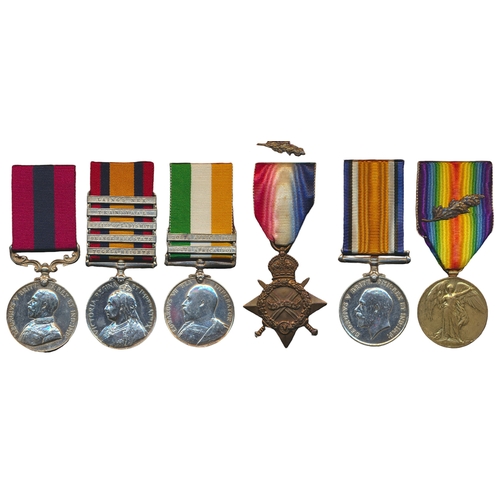 52 - WW1 Distinguished Conduct Medal to 13814 Sjt J. Murphy A.151/Bde R.F.A., 1899 QSA 5 clasps Tugela He... 