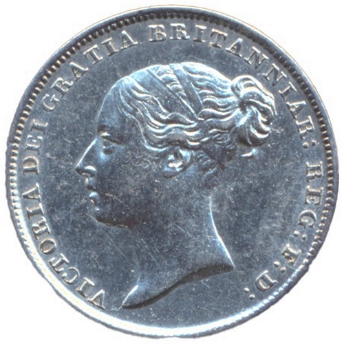 595 - 1844 sixpence good extremely fine. (See photo) (Y)