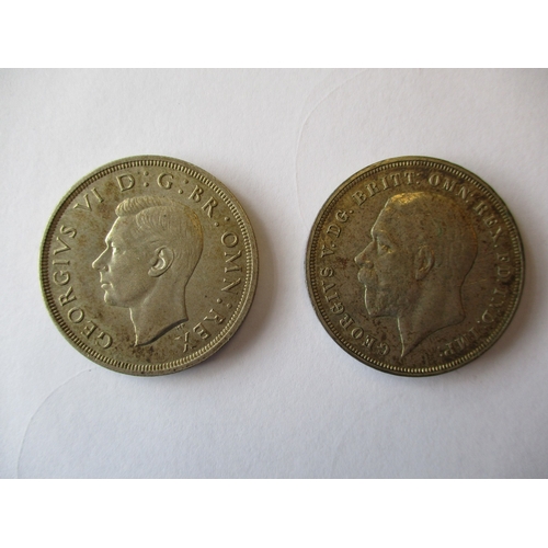 756 - Modern collection with crowns 1935 and 1937 extremely fine, proof cased sets FDC 1980, 2000 and 2008... 