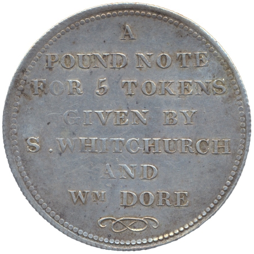 814 - Bath. Whitchurch & Dore 1811 4 shillings nearly very fine. (See photo) (Y)