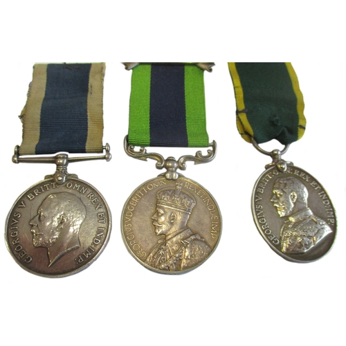 1 - Mixed range with:
1. WW1 BWM to 77353 Pte W. Truman Notts & Derby R. 
2. KGVI Efficiency Medal (Terr... 