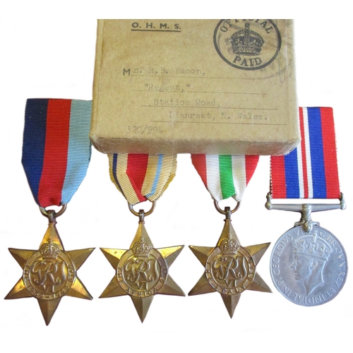 12 - WW2 medal range with:
1. 1939-1945, Burma Stars and BWM attributed to JX.557950 A.B. Herbert Woodham... 