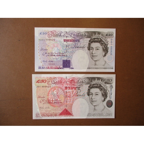 239 - D.H.F. Somerset. £5 JS45 898974/ 998974 different numbers extremely fine. (Duggleby B343, Banknote Y... 