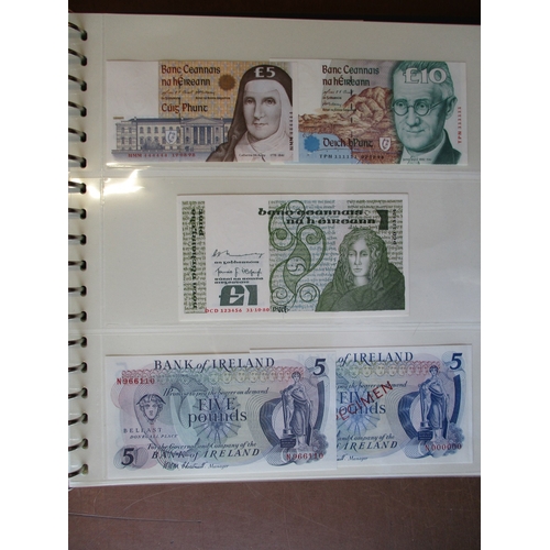 268 - World collection in album generally uncirculated, many with interesting numbers including Ireland 19... 