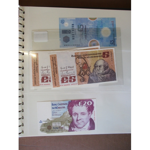 268 - World collection in album generally uncirculated, many with interesting numbers including Ireland 19... 