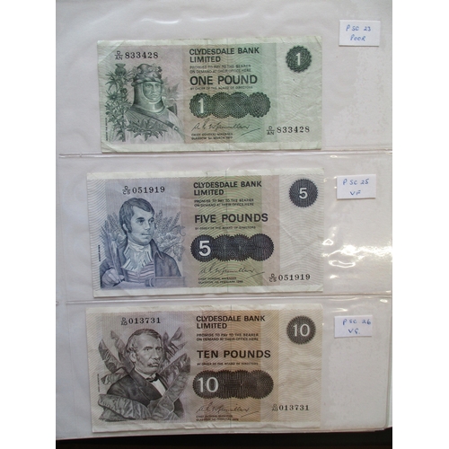 275 - British Isles collection with Ireland Central Bank Lady Lavery10/- 1968 uncirculated, £1 1974 good e... 