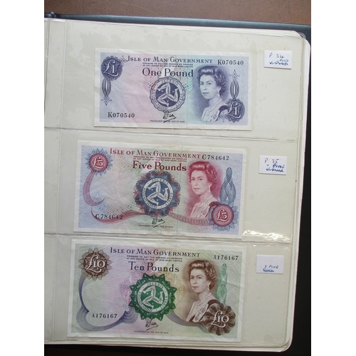 275 - British Isles collection with Ireland Central Bank Lady Lavery10/- 1968 uncirculated, £1 1974 good e... 