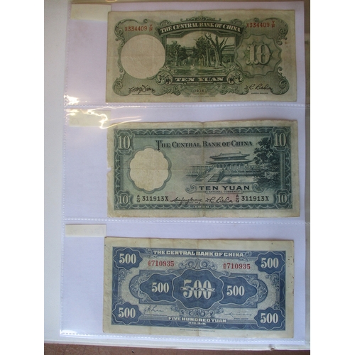 277 - World collection in 5 albums with China, Northern Ireland Bank of Ireland £1 1942-43 Adams fair/fine... 