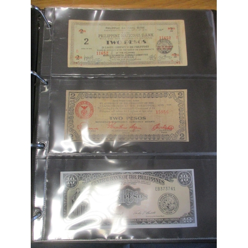 278 - Collection of largely Africa, Asia and Caribbean banknotes in 3 albums, majority 20th century, gener... 