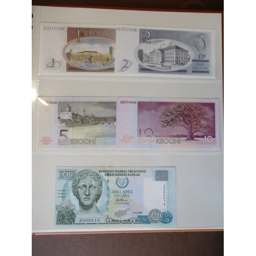 282 - World collection in album with Madagascar 1930's 5f, 10f and 20f uncirculated, 50f very fine, Greece... 