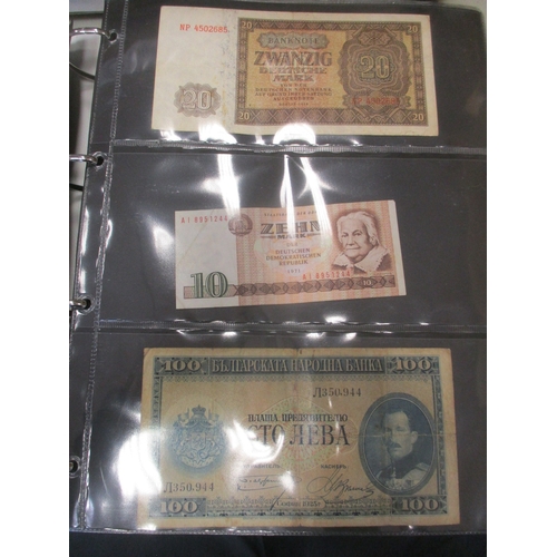 286 - Collection of largely Asia, Eastern Europe and USSR/Russia banknotes in 4 albums, generally very fin... 