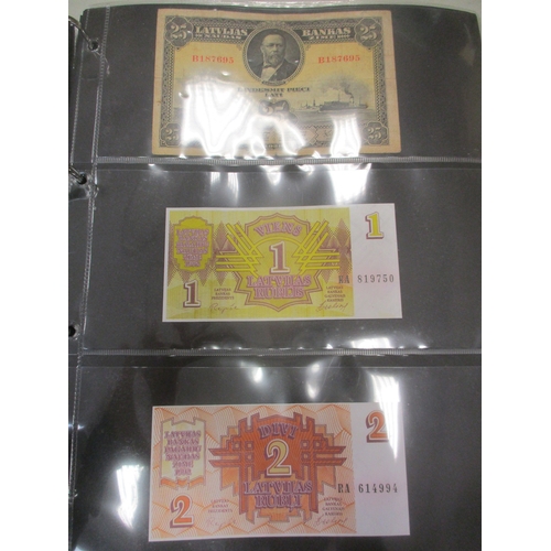 286 - Collection of largely Asia, Eastern Europe and USSR/Russia banknotes in 4 albums, generally very fin... 