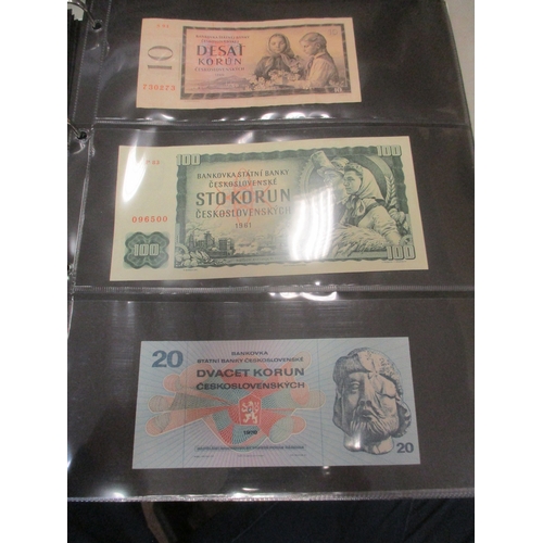 286 - Collection of largely Asia, Eastern Europe and USSR/Russia banknotes in 4 albums, generally very fin... 