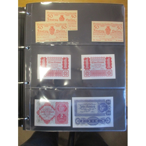 291 - 20th century collection of mostly European issues in album, generally very fine to extremely fine, i... 