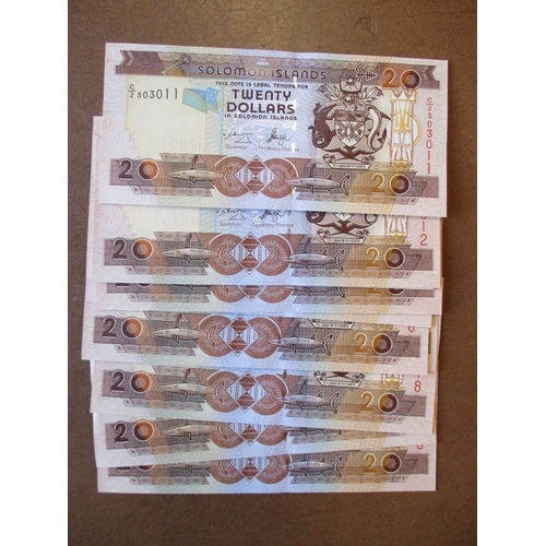 375 - Samoa. Uncirculated collection with 1990 Golden Jubilee 2 Tala (10), 2002-2006 Minister of Finance 5... 