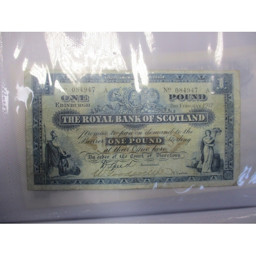 377 - Scotland. Largely 1930s-60s collection in album, generally near very fine to very fine plus with adh... 