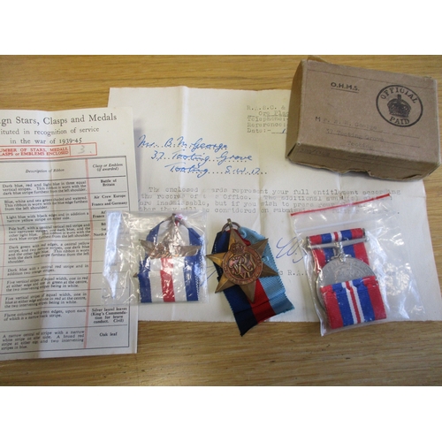 4 - WW2 range with:
1. 1939-1945, Africa Stars, Defence Medal, BWM and KGVI Efficiency Medal (Territoria... 