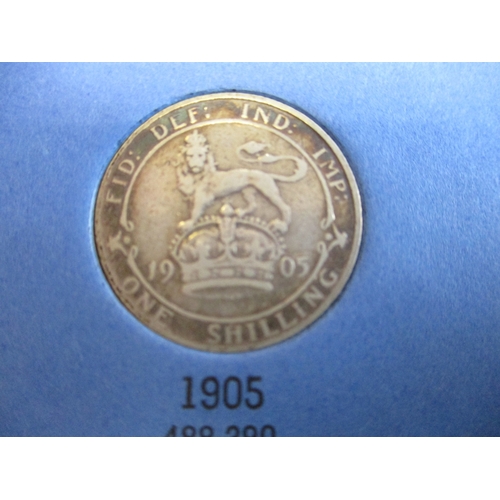 494 - QV-QEII florin to farthing collection in 13 Whitman folders (1 is empty) with shillings 1902-67 (120... 