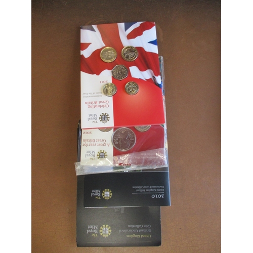 497 - 19th and 20th century accumulation, useful silver content, plus Royal Mint uncirculated year packs 2... 