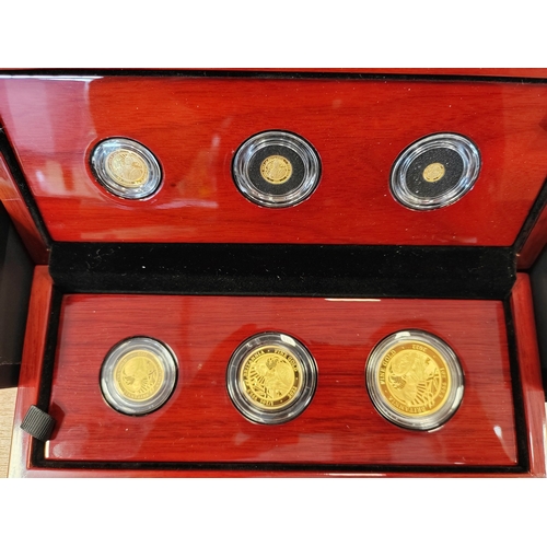 695 - Investment Gold Lot - documents required. Royal Mint 2022 Britannia premium six-coin gold proof set ... 