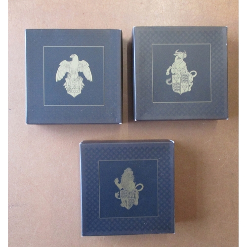 750 - Boxed silver proofs FDC with £5 piedfort 2016 Birthday, £5 2017 Jubilee, 1977 crown re-issue, £2 pie... 