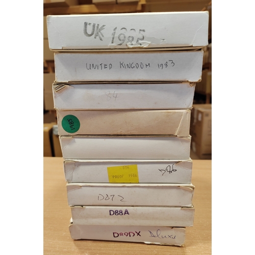 757 - Collection of proof sets ranging from 1970 - 1989 (some duplicate sets) plus range of uncirculated c... 