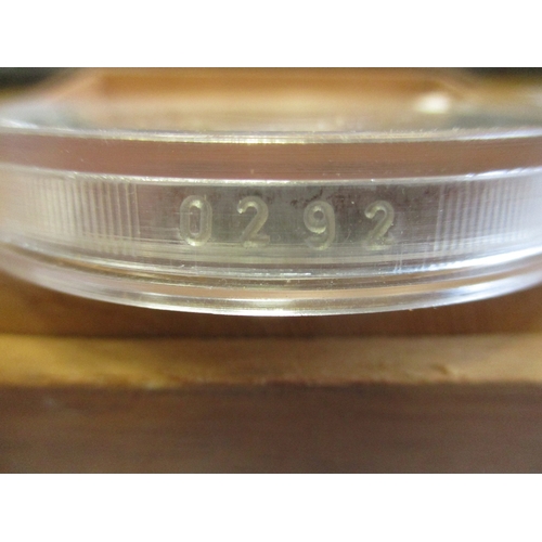 822 - Mexico. 1987 'Visit of King Juan Carlos of Spain: Puerto Rico' boxed 5oz silver proof FDC, number 02... 