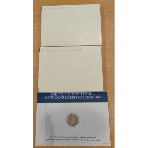 851 - Collection of uncirculated/silver proofs from Royal Mint, Westminster, Jubilee Mint etc. includes 20... 