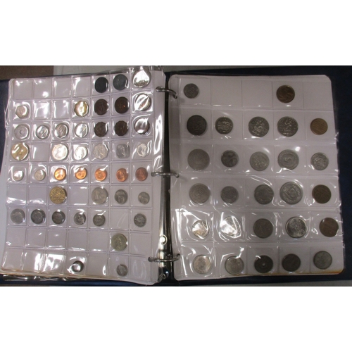 895 - Range of world coins, with cased silver proof 1980 Queen Mother set of 7 FDC, uncirculated silver Ma... 