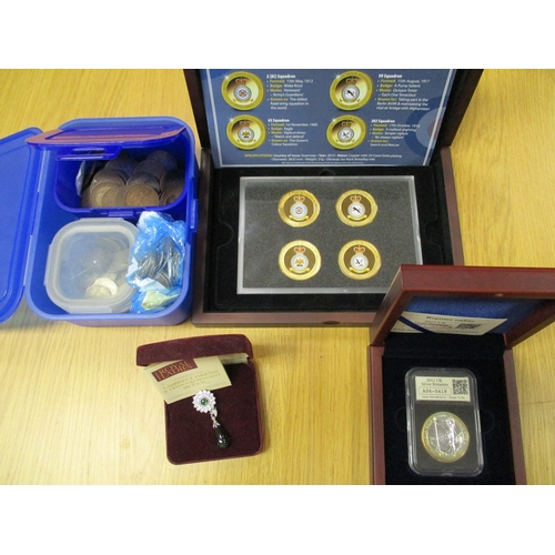 896 - Collection of silver proofs with £5 including Guernsey 2012, 2013, Jersey 2014, Cook Is 2012 $5 FDC,... 