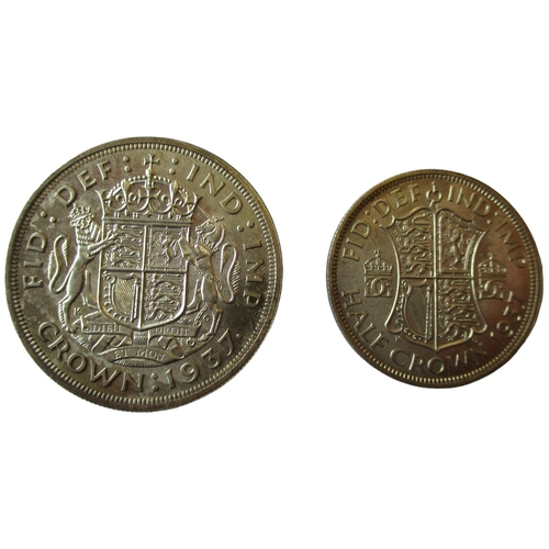 897 - World accumulation with GB 1819 crown fair, 1937 proof range FDC with crown, half crown, 3d brass an... 