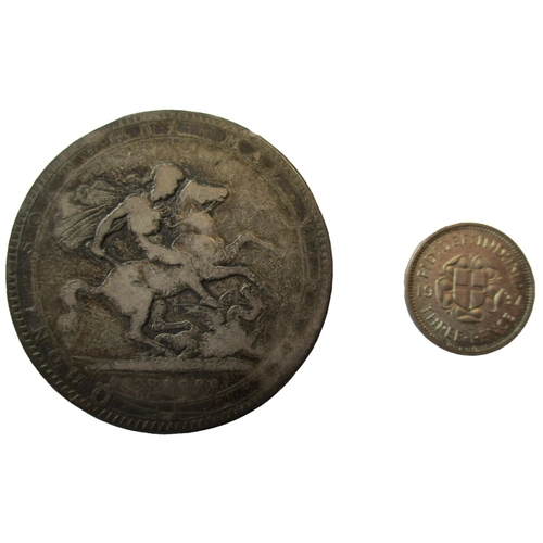 897 - World accumulation with GB 1819 crown fair, 1937 proof range FDC with crown, half crown, 3d brass an... 