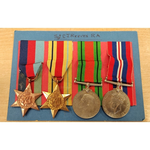 96 - Collection of medals mixed condition, range mounted on bar with Korea Medal to 22494309 Gnr A.Kember... 