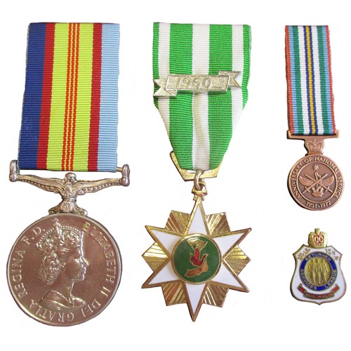 94 - 1964-73 Vietnam Medal and South Vietnam Campiagn Medal with 1960 clasp to 2781698 J.R. Creber extrem... 