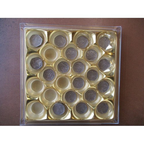 764 - 1997-2020 collection of 50p's (110) and £2's (78), taken from circulation generally very fine or bet... 