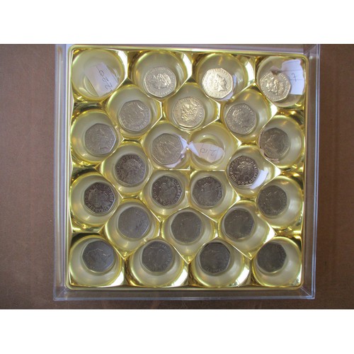 764 - 1997-2020 collection of 50p's (110) and £2's (78), taken from circulation generally very fine or bet... 